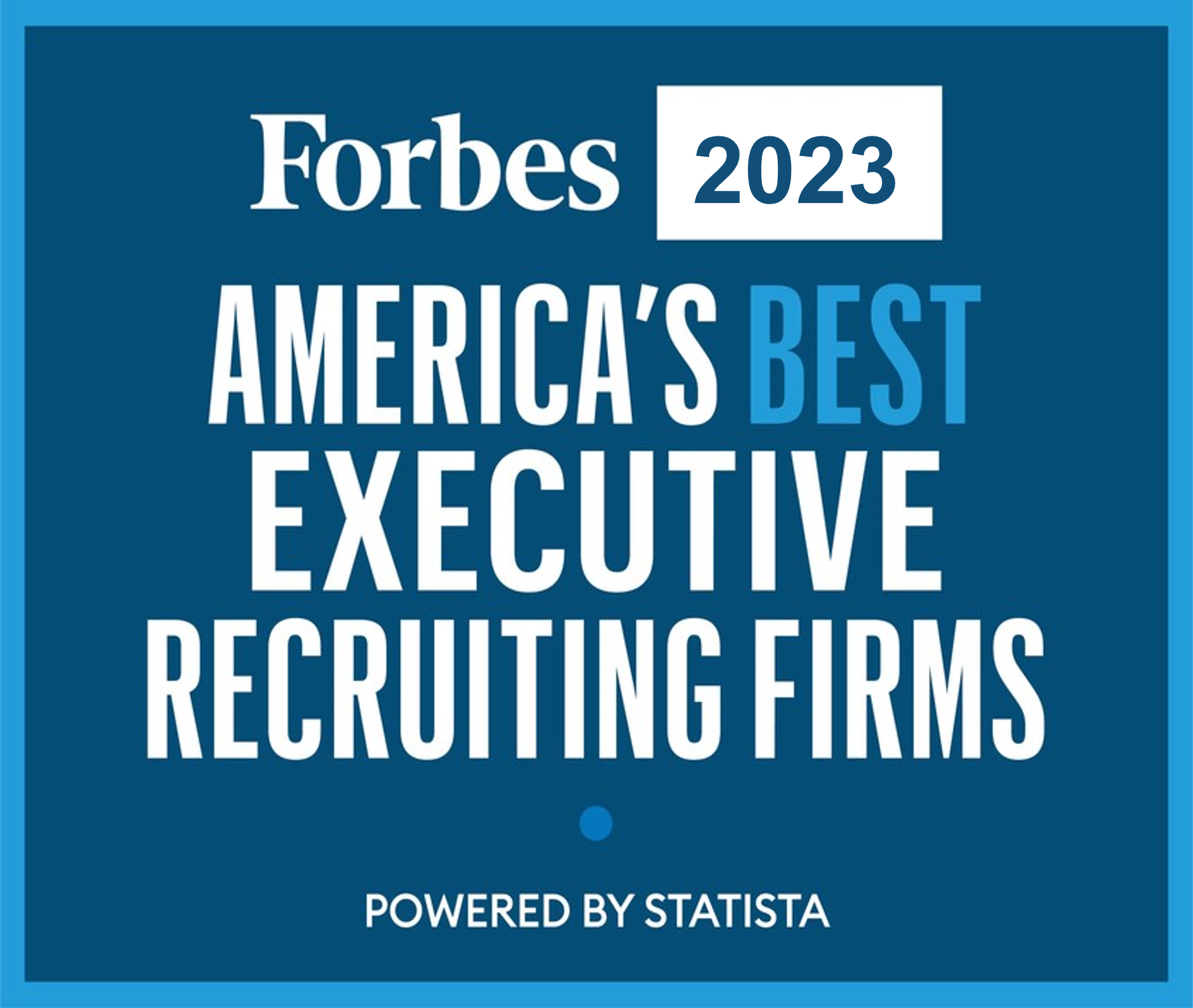 20/20 Foresight Ranked No. 11 on Forbes list of America’s Best Executive Recruiting Firms 2023 Featured Image